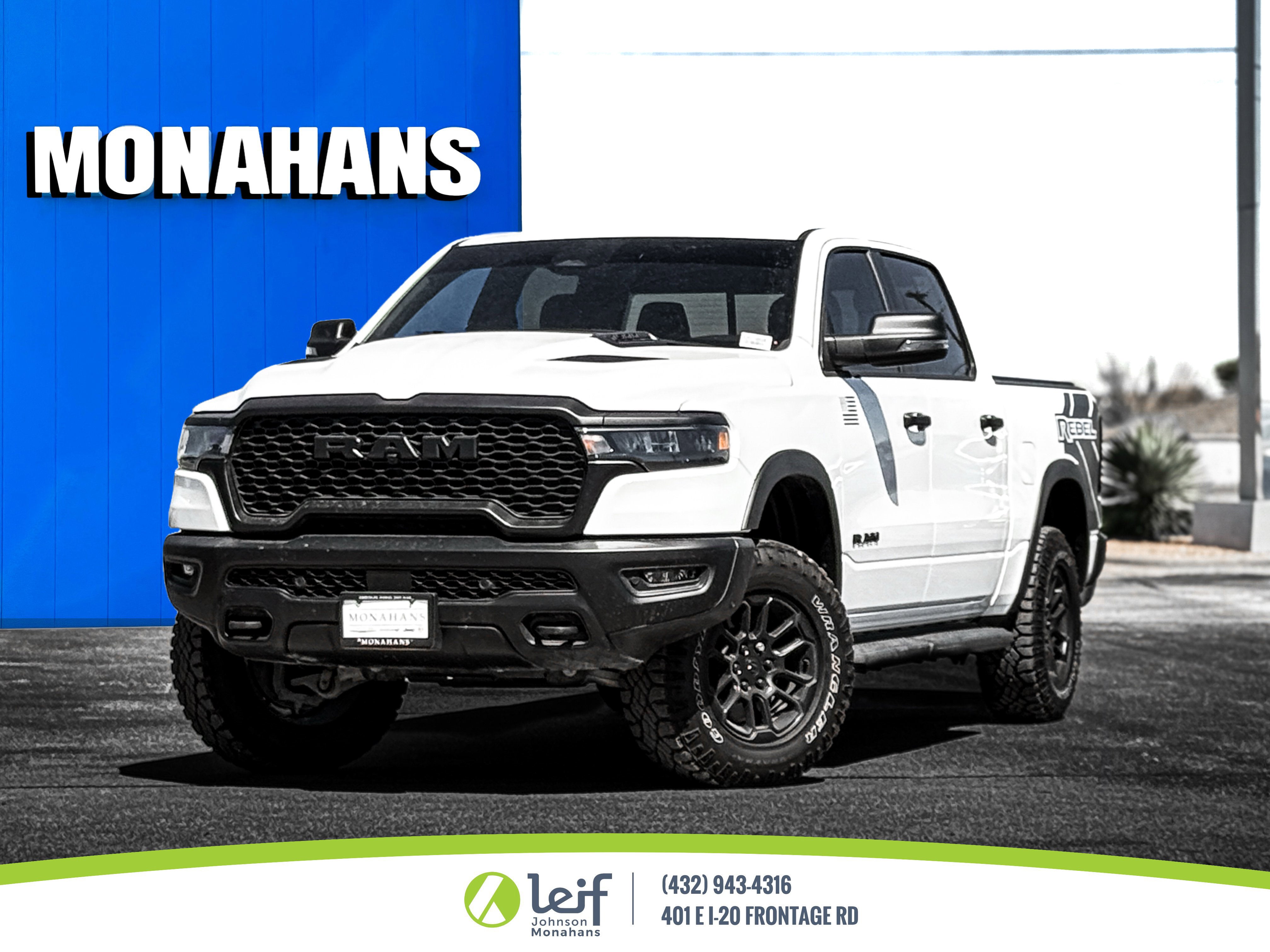 2025 RAM 1500 Rebel Crew Cab 4x4 5'7" Box